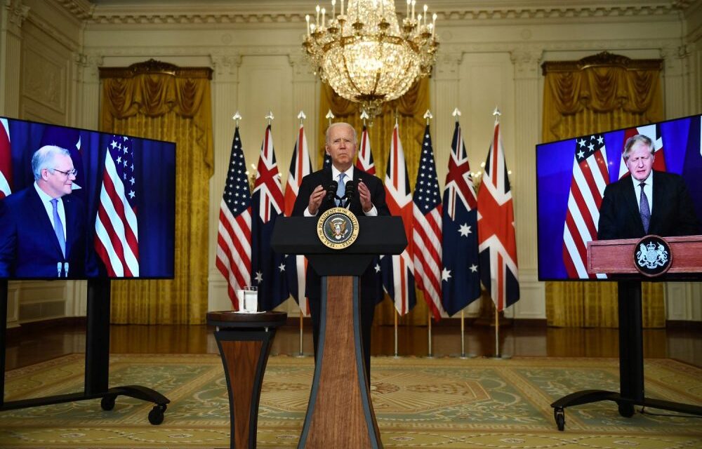 AUKUS: A trilateral alliance between Australia, UK, and the US