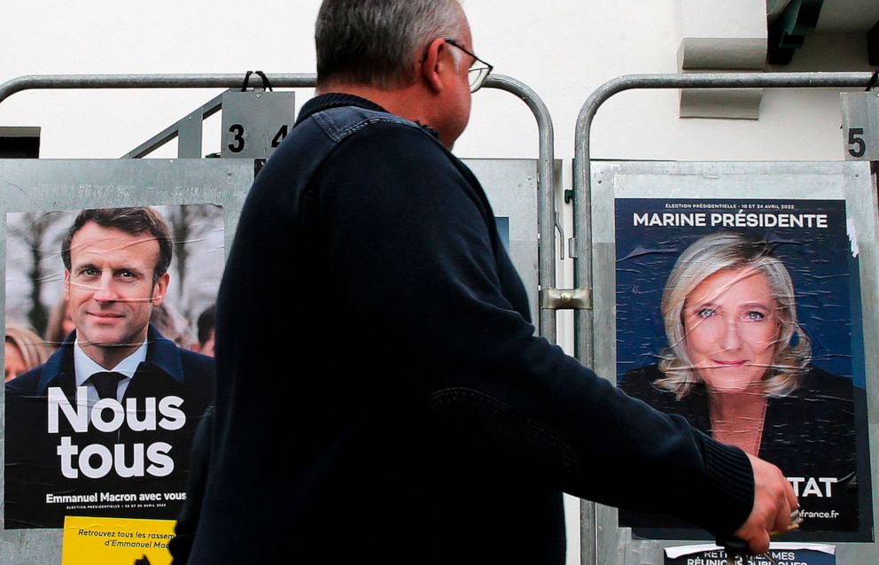 FRENCH POLLS: MARCON AND LE PEN FACE OFF